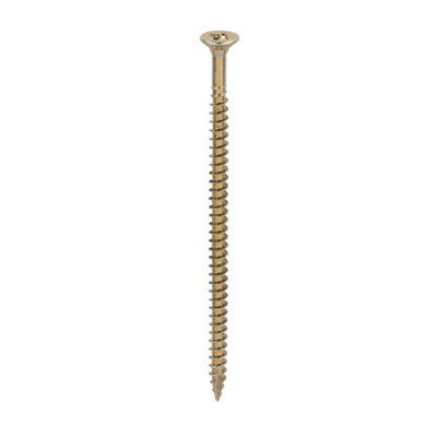 Timco Classic Multi-Purpose Countersunk Gold Woodscrews4.0 X 80 (200Pcs) from B&Q