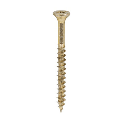 Timco Velocity Premium Multi-Use Countersunk Gold Woodscrews4.0 X 45 (200Pcs) from B&Q
