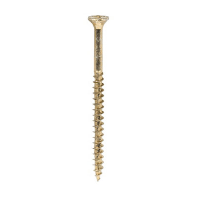 Timco Velocity Premium Multi-Use Countersunk Gold Woodscrews4.0 X 60 (200Pcs) from B&Q
