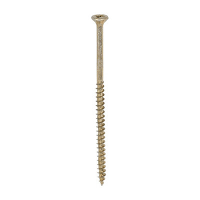 Timco Velocity Premium Multi-Use Countersunk Gold Woodscrews4.0 X 80 (200Pcs) from B&Q