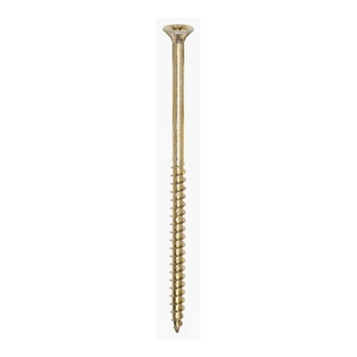 Timco Solo Countersunk Gold Woodscrews6.0 X 120 (100Pcs) from B&Q