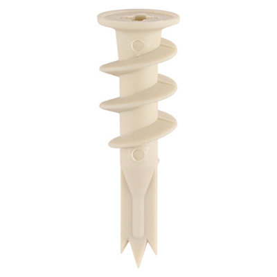 TimcoNylon Speed PlugsWhite (Size 42mm100 Pieces) from B&Q
