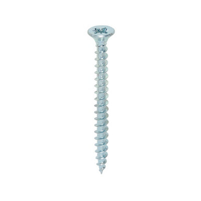 Timco Solo Countersunk Silver Woodscrews4.0 X 45 (200Pcs) from B&Q