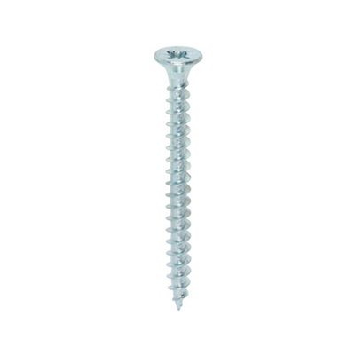 Timco Solo Countersunk Silver Woodscrews4.5 X 50 (200Pcs) from B&Q