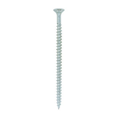 Timco Solo Countersunk Silver Woodscrews4.5 X 80 (200Pcs) from B&Q