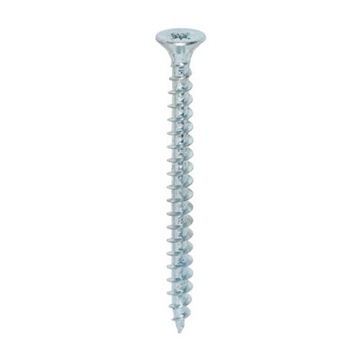 Timco Solo Countersunk Silver Woodscrews5.0 X 60 (200Pcs) from B&Q