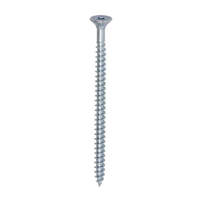 Timco Solo Countersunk Silver Woodscrews5.0 X 80 (200Pcs) from B&Q