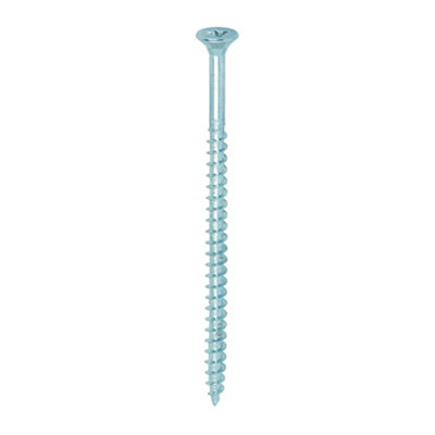 Timco Solo Countersunk Woodscrews - 5.0 X 90 (100Pcs) Silver