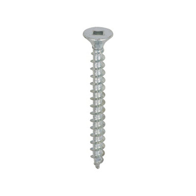 Timco Solo Countersunk Silver Woodscrews5.0 X 50 (200Pcs) from B&Q