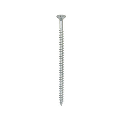 Timco Solo Countersunk Silver Woodscrews4.0 X 80 (200Pcs) from B&Q