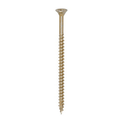 Timco C2 Strong-Fix Multi-Purpose Premium Countersunk Gold Woodscrews5.0 X 90 (100Pcs) from B&Q
