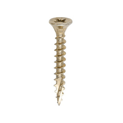 Timco C2 Strong-Fix Multi-Purpose Premium Countersunk Gold Woodscrews4.0 X 30 (1500Pcs) from B&Q