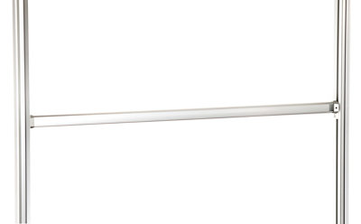 B&Q -  Relax Metallic Effect Hanging Rail (L)1220mm (H)40mm