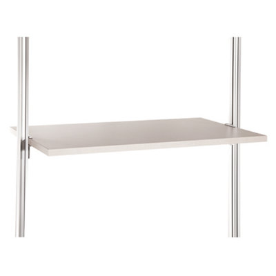 B&Q -  Relax Grey Linen Effect Shelf Kit (W)900mm (D)500mm