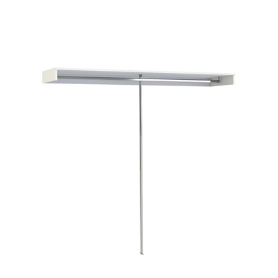Spacepro White Wardrobe Bedroom Shelf & Hanging Rail Storage Kit (H)2800mm (L)2400mm (D)500mm from B&Q