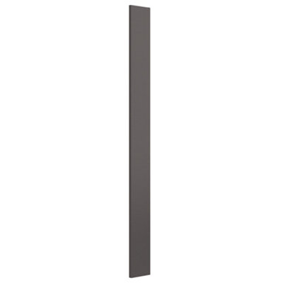 Spacepro Sliding Wardrobes Accessories Contemporary Matt Graphite Wardrobe Liner Panel (W)90mm from B&Q
