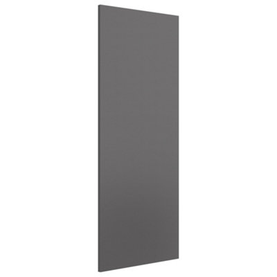 Spacepro Sliding Wardrobes Accessories Contemporary Matt Graphite Wardrobe End Panel (L)2800mm (W)620mm from B&Q
