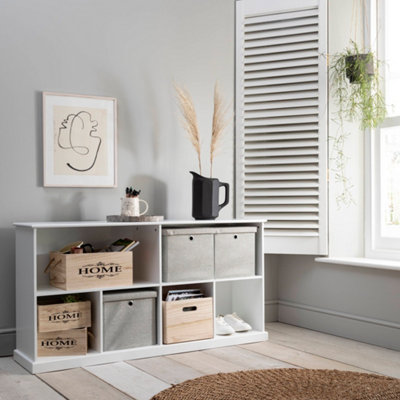 Nöa & Nani Halmstad Cube Storage Sideboard In Classic White from B&Q