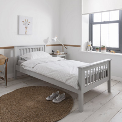 Nöa & Nani Noa & Nani Single Bed Frame In Silk Grey Hampshire