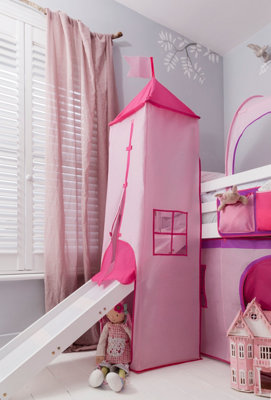 Nöa & Nani Noa & Nani Pink Nw Kids Cabin Bed Tower Accessory For Midsleeper & Bunk Beds