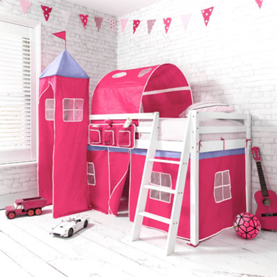 Nöa & Nani Noa & Nani TentTower & Tunnel For Midsleeper Cabin Bed In Pink from B&Q