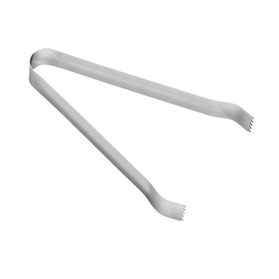 Rink Drink Stainless Steel Ice Tongs16CmSilver from B&Q