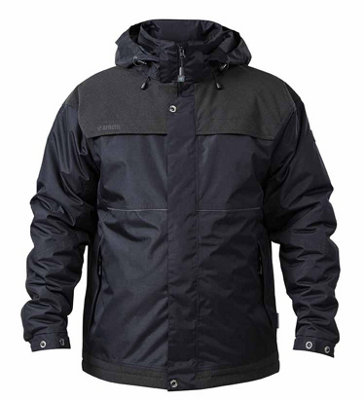 Apache Ats Waterproof Padded Work Jacket BlackXxxl from B&Q