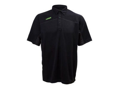 Apache Langley Xxl Langley Black Performance Polo ShirtXxl 47/49In Apalangxxl from B&Q