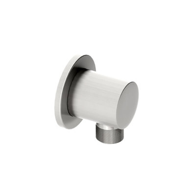 Aquadry Oria Chrome Wall Outlet from B&Q
