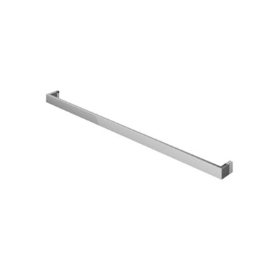 Aquadry Oria Chrome Effect Stainless Steel Wall-Mounted Towel Rail (W)79Cm from B&Q