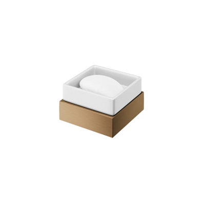 Aquadry Oria Stainless Steel Soap Dish from B&Q