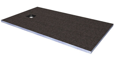 Aquadry Square Shower Tray Kit (L)1600mm (W)900mm (H) 30mm from B&Q