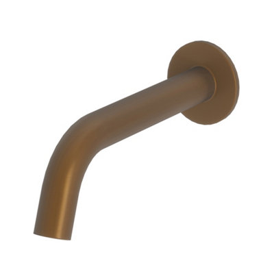 Aquadry Oria Brushed Bronze Effect Wall-Mounted Filler Tap from B&Q