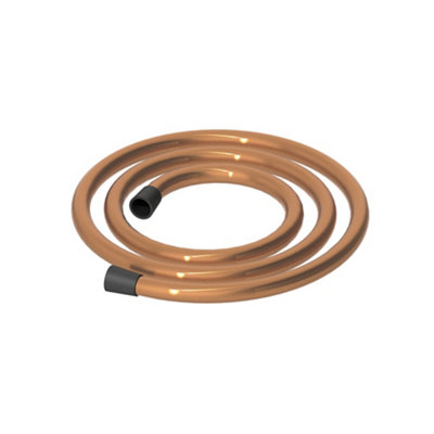 B&Q -  Oria Bronze Effect Polyvinyl Chloride (Pvc) Shower Hose(L)1.25M