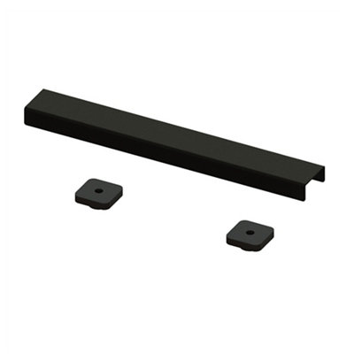 Aquadry Linear 300 Black Wet Room Drain Cover from B&Q