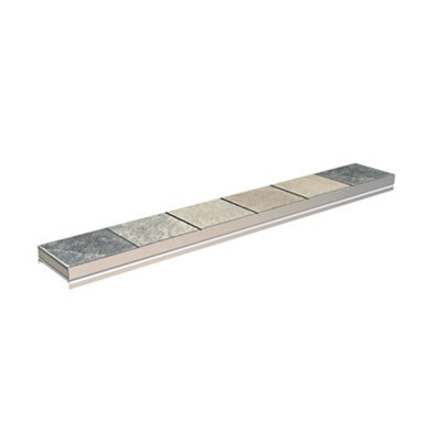 Aquadry Linear 300 Tileable Wet Room Drain Cover from B&Q