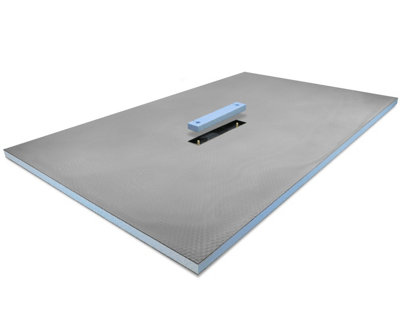 Prowarm Linear Center Drain Wet Room Shower Tray 1200 X 900 X 30mm from B&Q