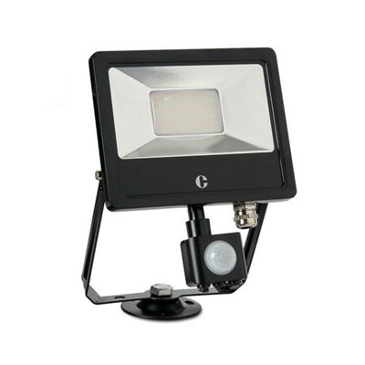 Collingwood Fl03Bpcs 30W Led Tri-Colour Floodlight Pir from B&Q