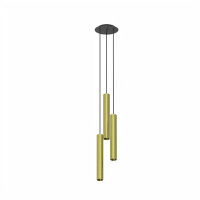 Edit Eye 3 Light Cascade Ceiling Pendant Gold from B&Q
