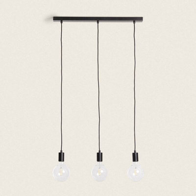 Edit Cable 3 Light Bar Ceiling Pendant Black from B&Q