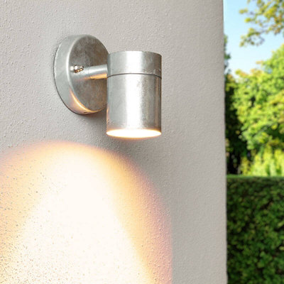 Edit Coastal Viking Outdoor Wall Light Galvanised Steel from B&Q