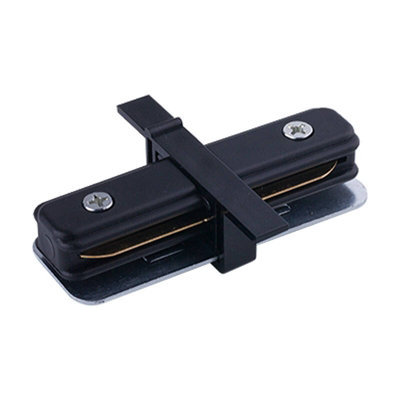 Edit Recessed 1 Circuit Track Straight Black from B&Q