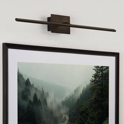 Edit Hockney 600 Led Picture Light Bronze from B&Q