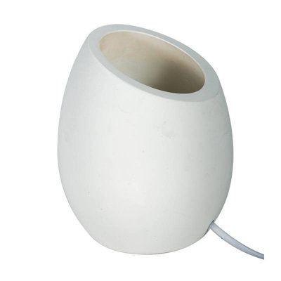 Edit Ascend Plaster Uplighter Floor Lamp White from B&Q
