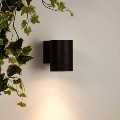 Edit Oakham Outdoor Wall Light Black from B&Q