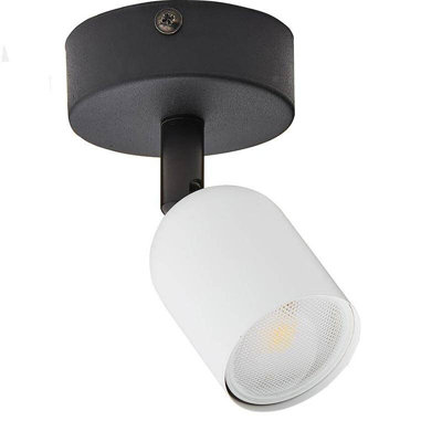 Edit Noir Ceiling Spotlight Black from B&Q