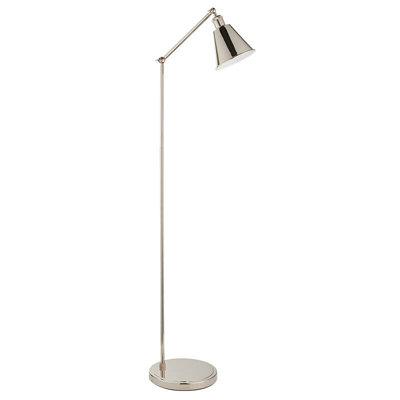 B&Q -  Sidney Floor Lamp Nickel