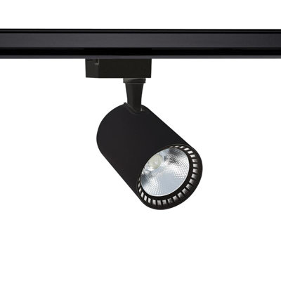Lyco Single Circuit 40W Warm White Led Track Light Bron 4000K Cool White from B&Q