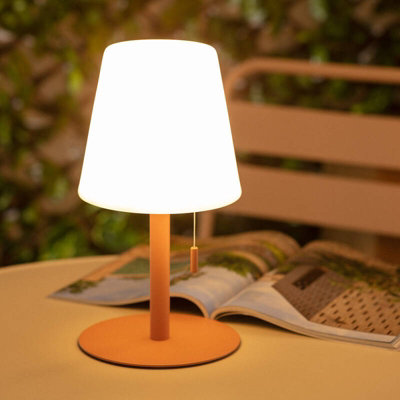 Edit Epinay Usb Rechargeable Led Outdoor Table Lamp Peach from B&Q