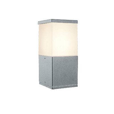 Edit Corfu 200 Outdoor Post Light Grey from B&Q